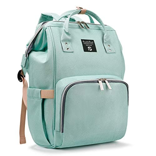 Le sac à dos à langer unisexe Pomelo best 55 litres vert menthe