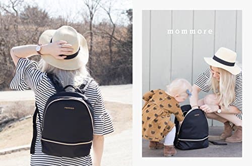 Petit sac à langer Mommore noir