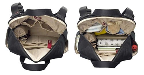 Sac à langer babymel 4-en-1 est bien organisé et compartimenté